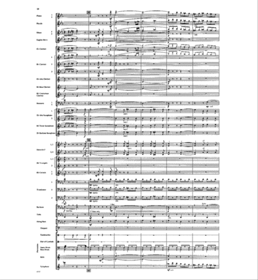 Funiculi, Funicula Concert Band scores gallery preview page 17