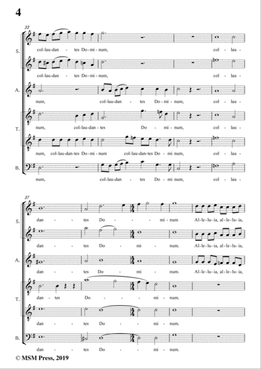 Dering-Quem vidistis,pastores,in G Major,A cappella 4-Part scores gallery preview page 6