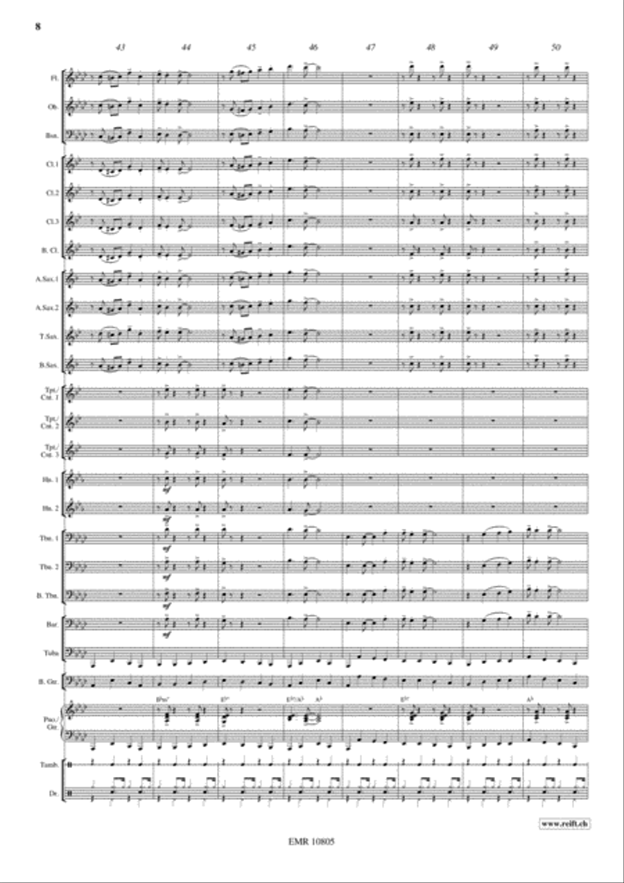 Santa Lucia Concert Band scores gallery preview page 9