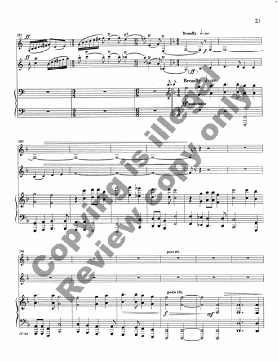 A Renaissance Bouquet Clarinet scores gallery preview page 33