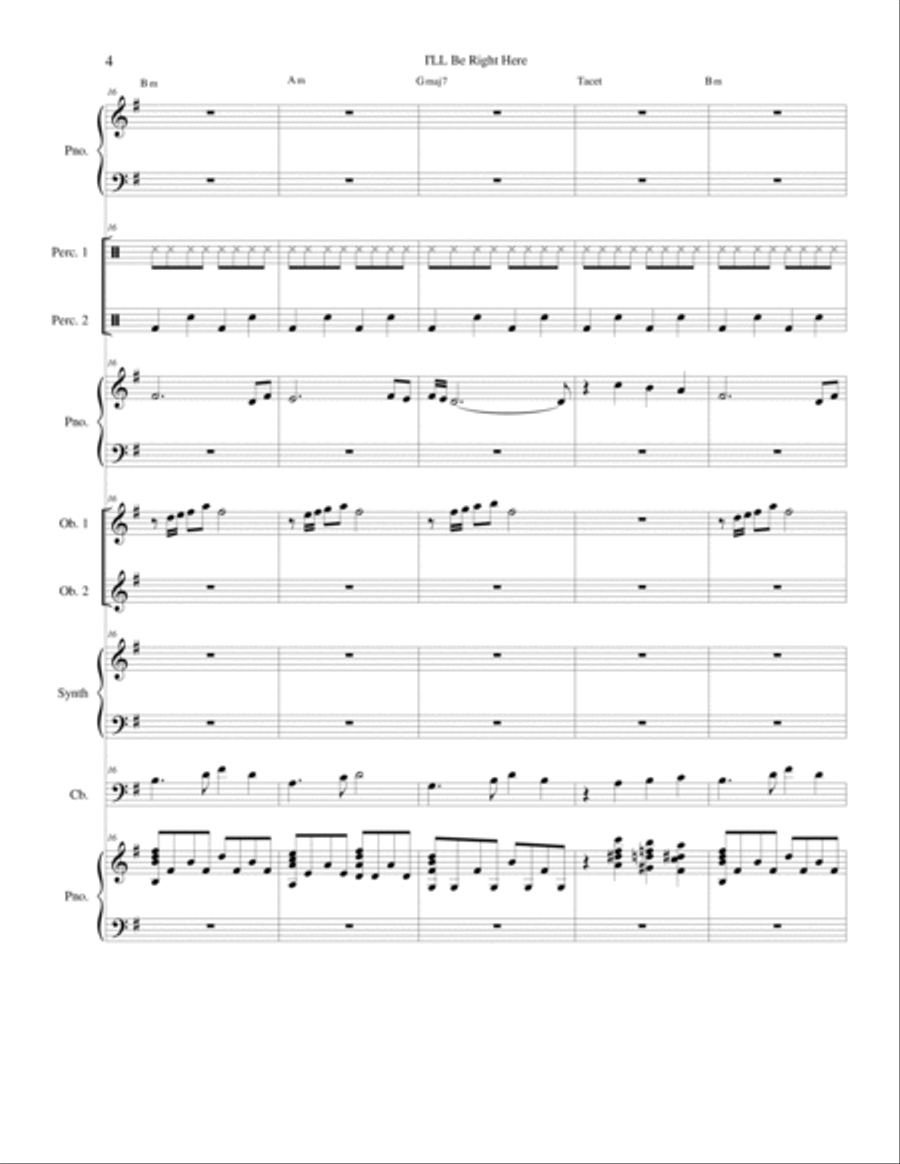 I'll Be Right Here Bassoon scores gallery preview page 4