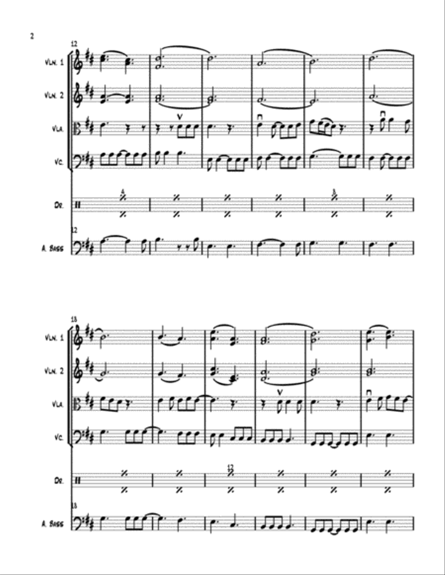 Since I Lost You Small Ensemble scores gallery preview page 2