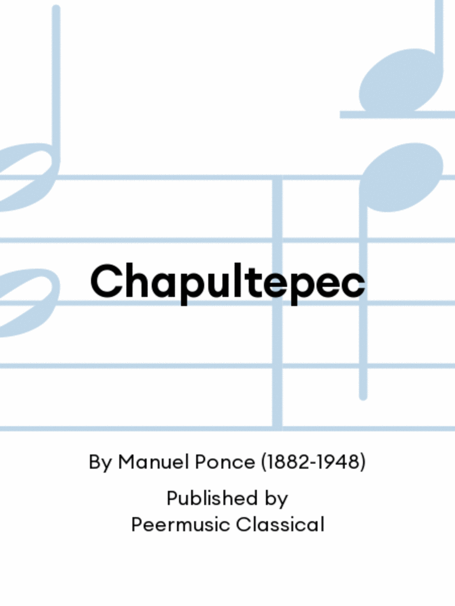 Chapultepec Orchestra scores gallery preview page 1