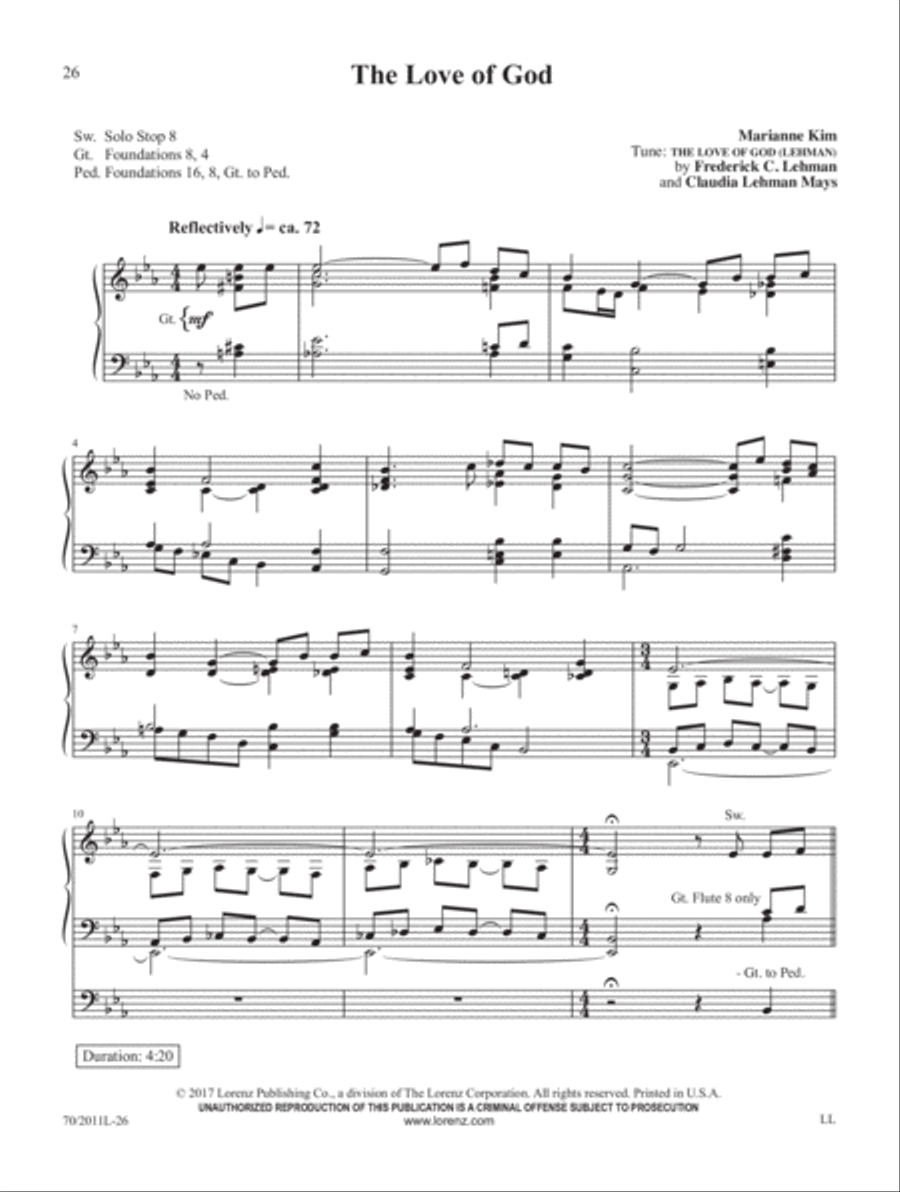 Easter and After Easter and After Organ Solo scores gallery preview page 12