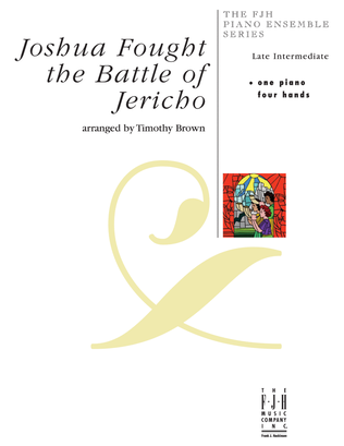 Book cover for Joshua Fought The Battle of Jericho