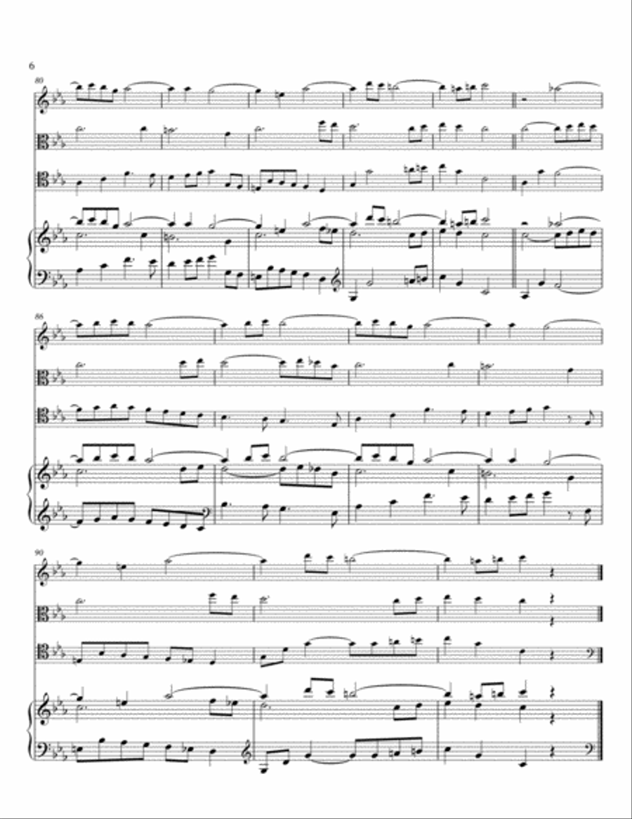 A Musical Offering (of Lamb), Book 2, op. 52 Small Ensemble scores gallery preview page 6