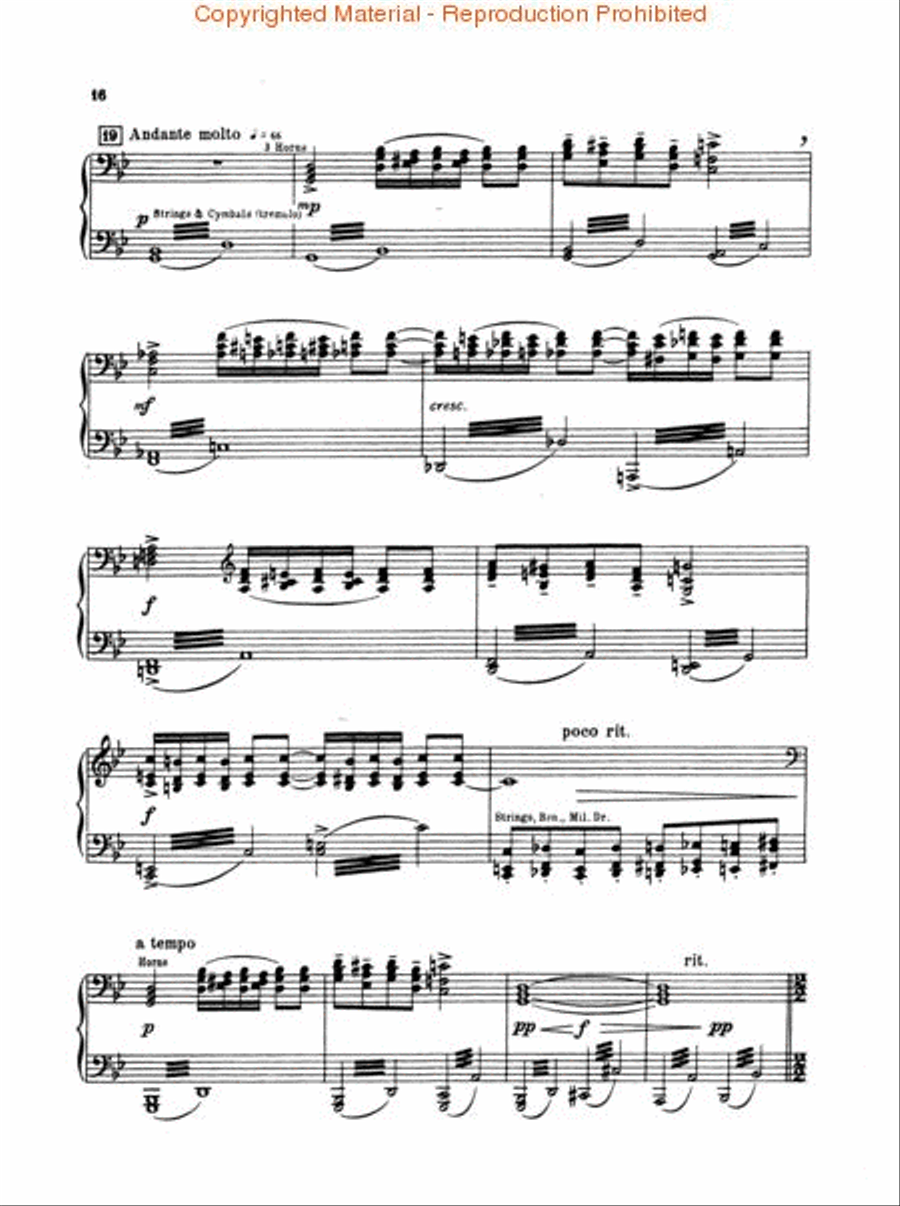 Peter and the Wolf Piano Solo scores gallery preview page 3