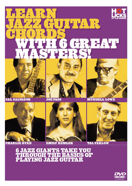 Learn Jazz Guitar Chords with 6 Great Masters!
