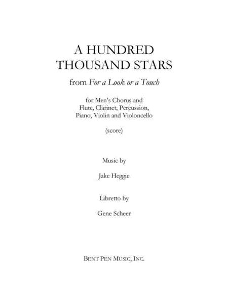 A Hundred Thousand Stars (score and parts)