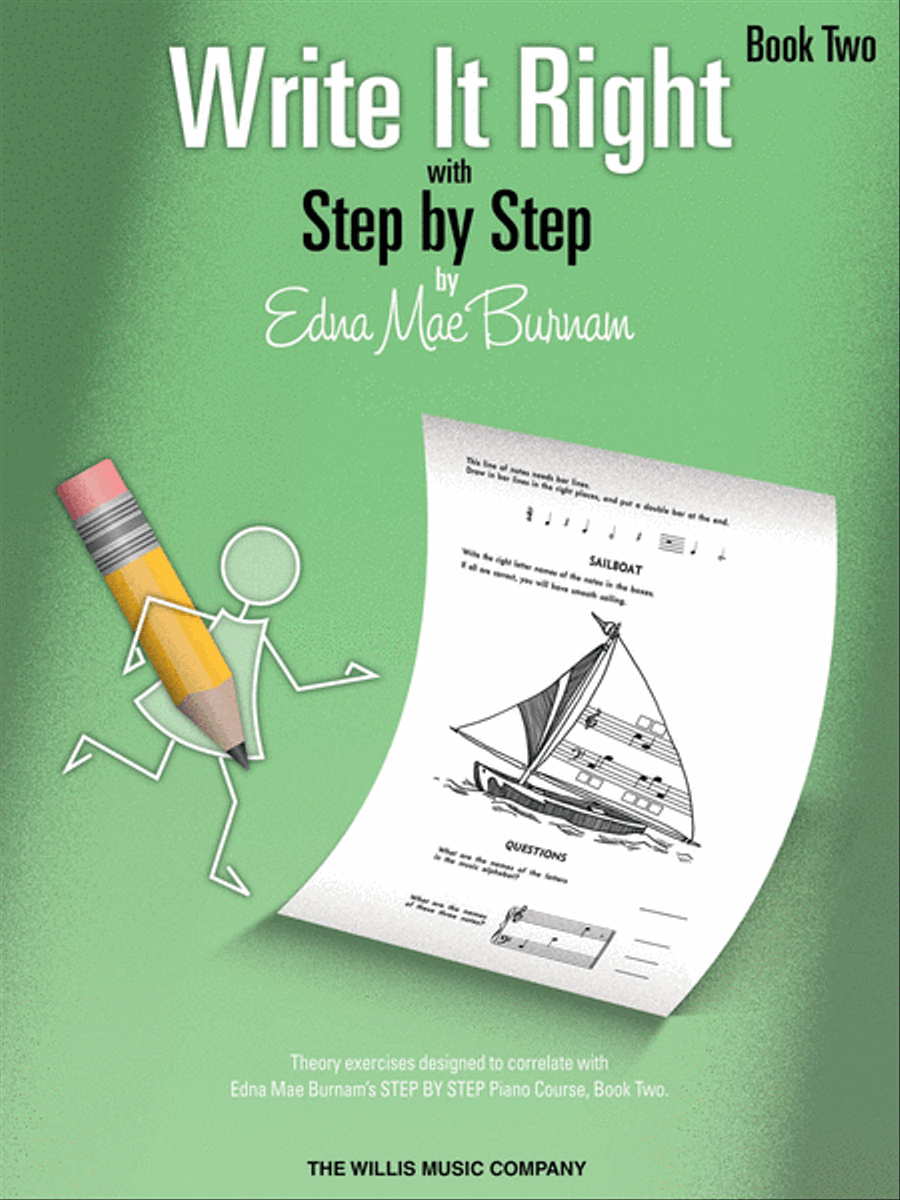 Write It Right – Book 2 Piano Method scores gallery preview page 1