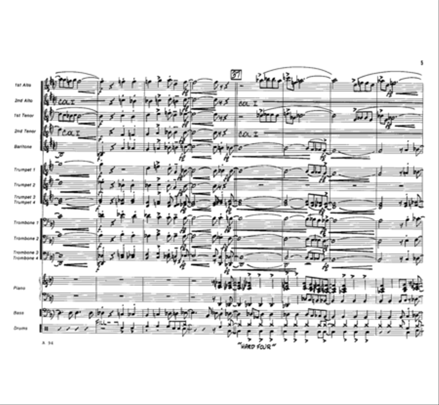 Storm Warning Storm Warning Jazz Ensemble scores gallery preview page 6