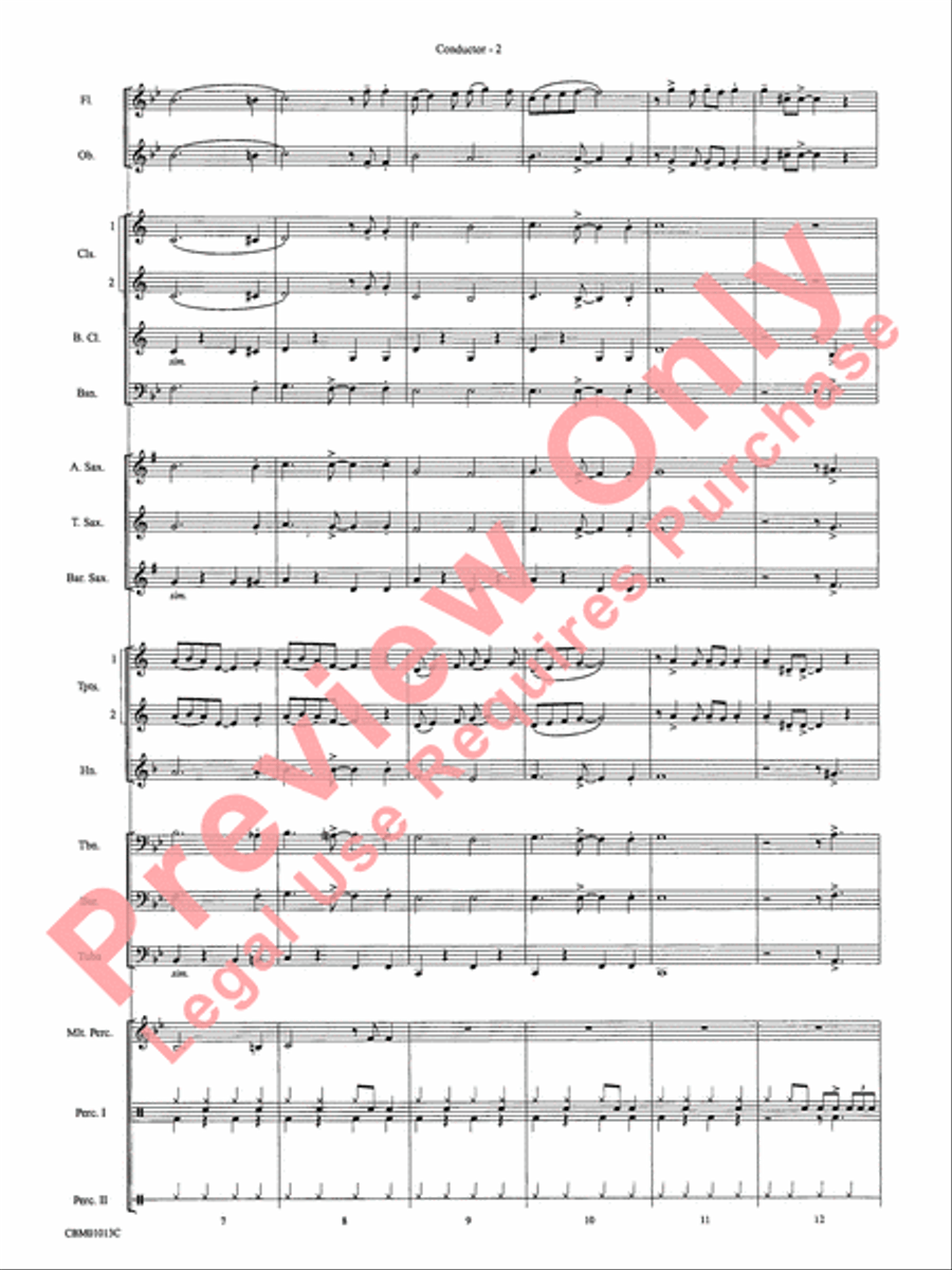 Jingle Bell Rock Concert Band scores gallery preview page 4