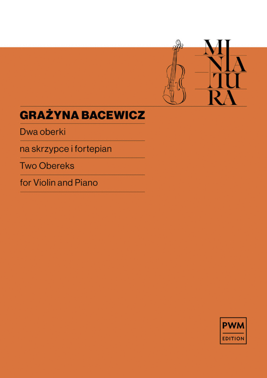 Two Obereks Violin Solo scores gallery preview page 1