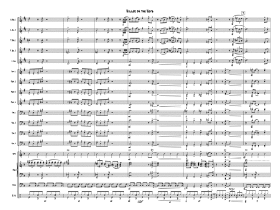 Killer on the Keys Jazz Ensemble scores gallery preview page 10