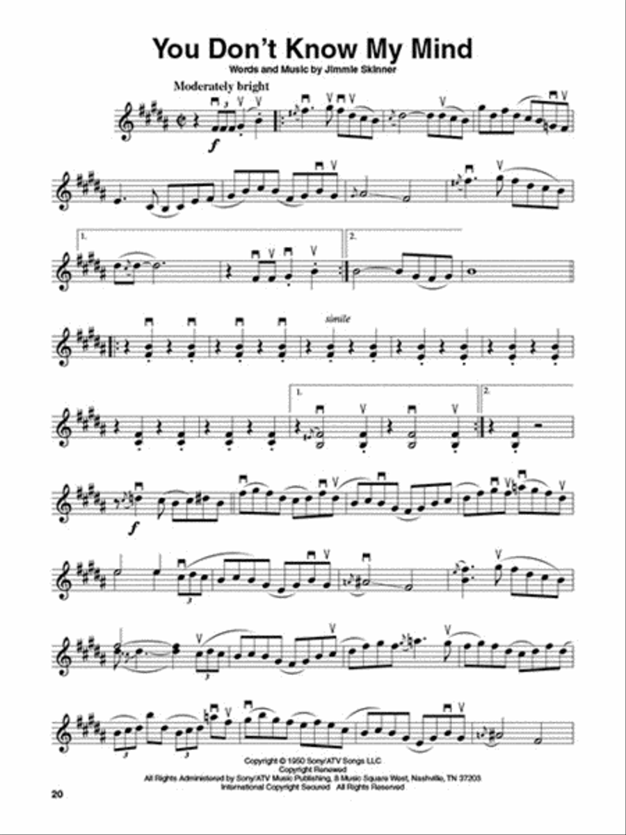 Bluegrass Violin scores gallery preview page 4