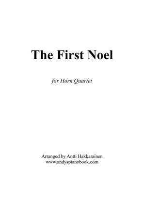 Book cover for The First Noel - Horn Quartet