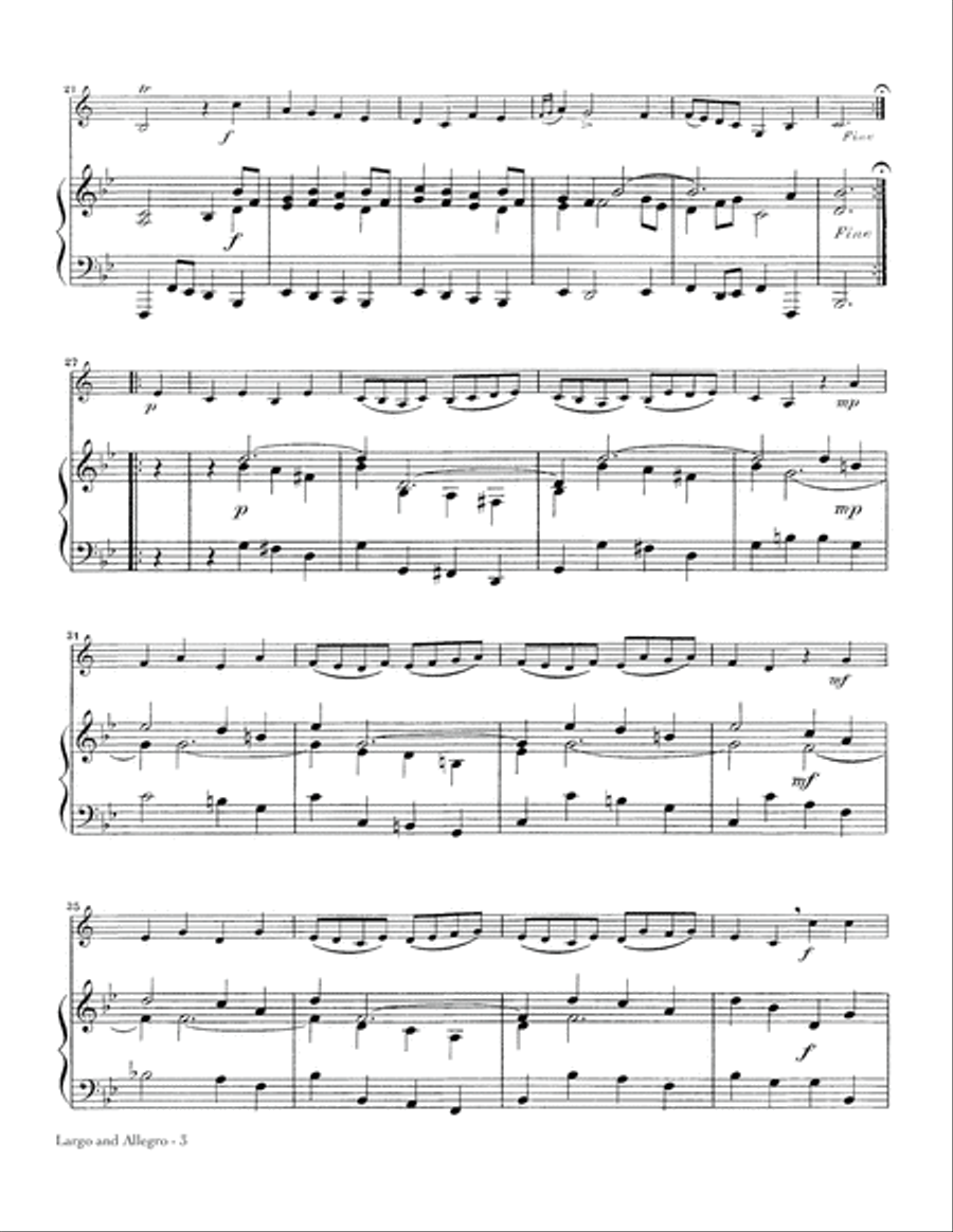 Largo And Allegro School and Community scores gallery preview page 3