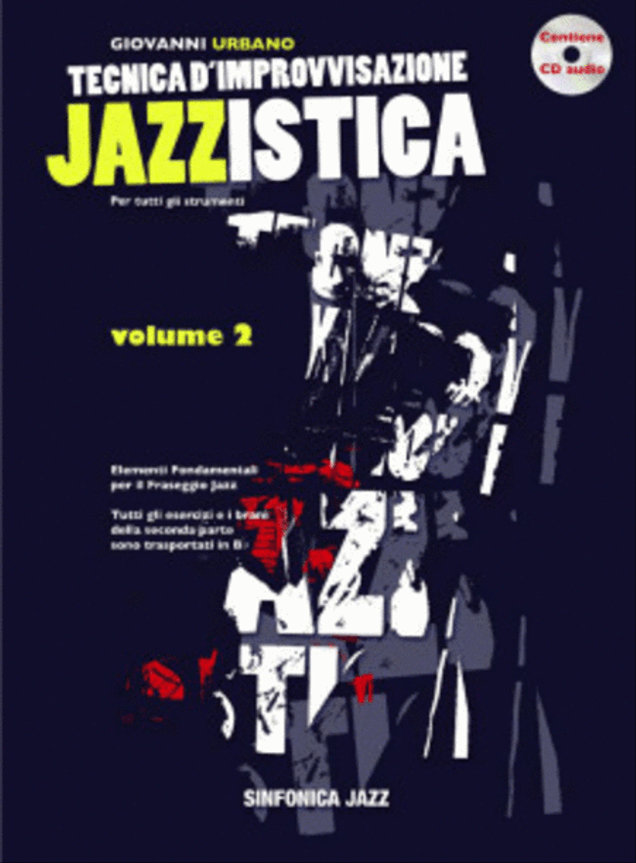 Tecnica d'Improvvisazione Jazzistica vol. 2 CD scores gallery preview page 1