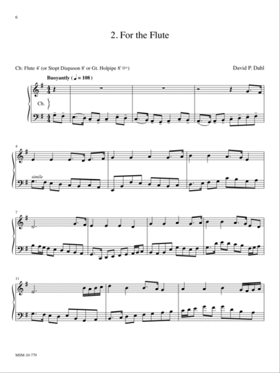 A Kingsfold Suite Organ scores gallery preview page 4