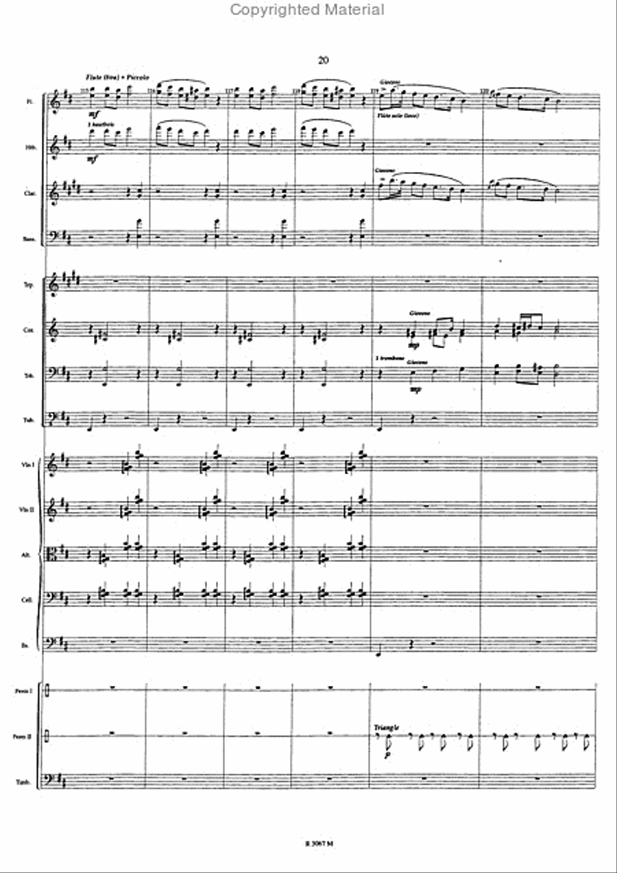Ouverture sur des thèmes bosniaques Orchestra scores gallery preview page 21