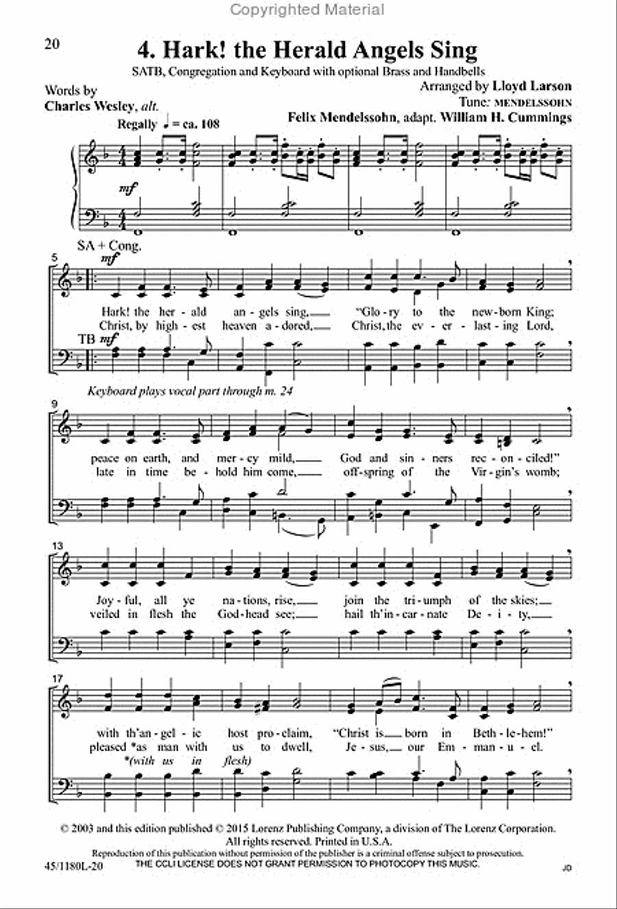 All Together Now All Together Now 4-Part scores gallery preview page 11