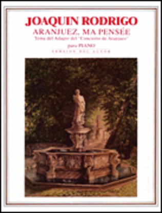Book cover for Aranjuez, Ma Pensee