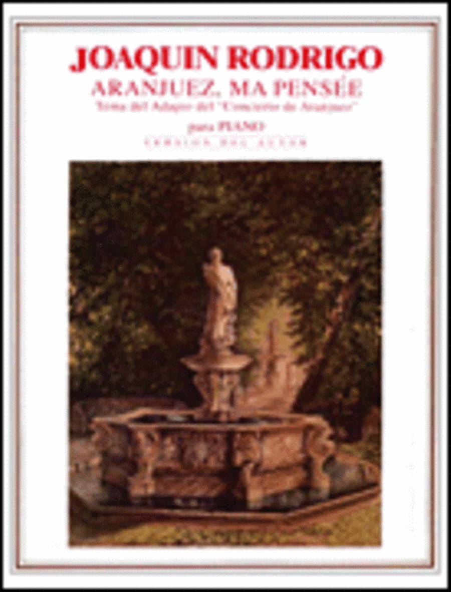Aranjuez, Ma Pensee Aranjuez, Ma Pensee Piano Solo scores gallery preview page 1