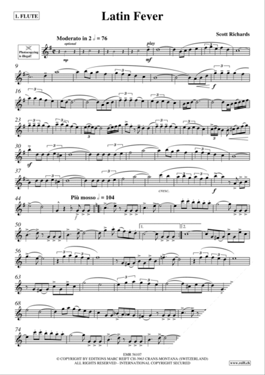 Latin Fever Bassoon scores gallery preview page 3