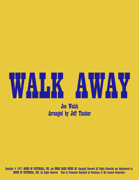 Walk Away image number null