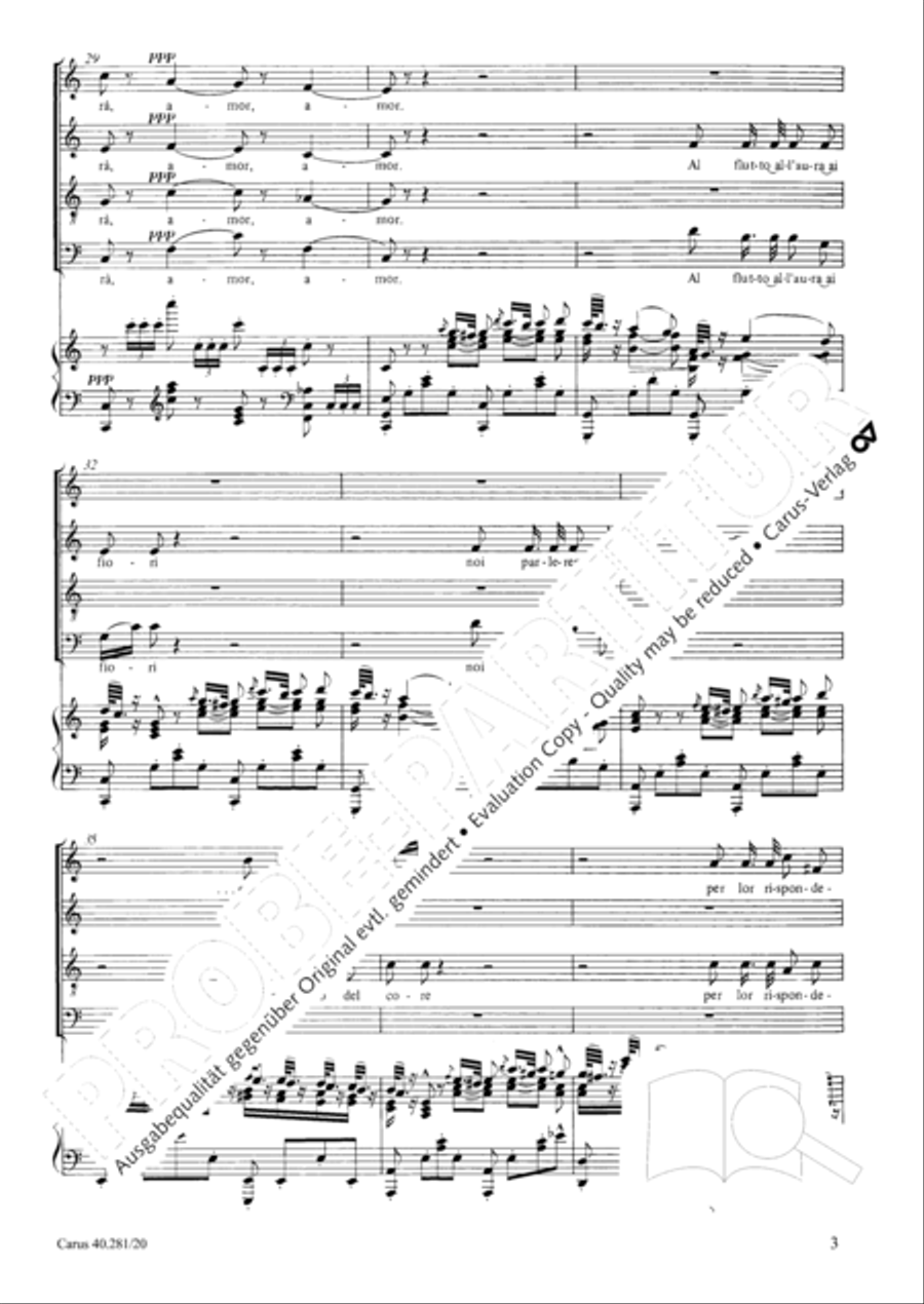 Lass mich dein sein und bleiben 4-Part scores gallery preview page 4