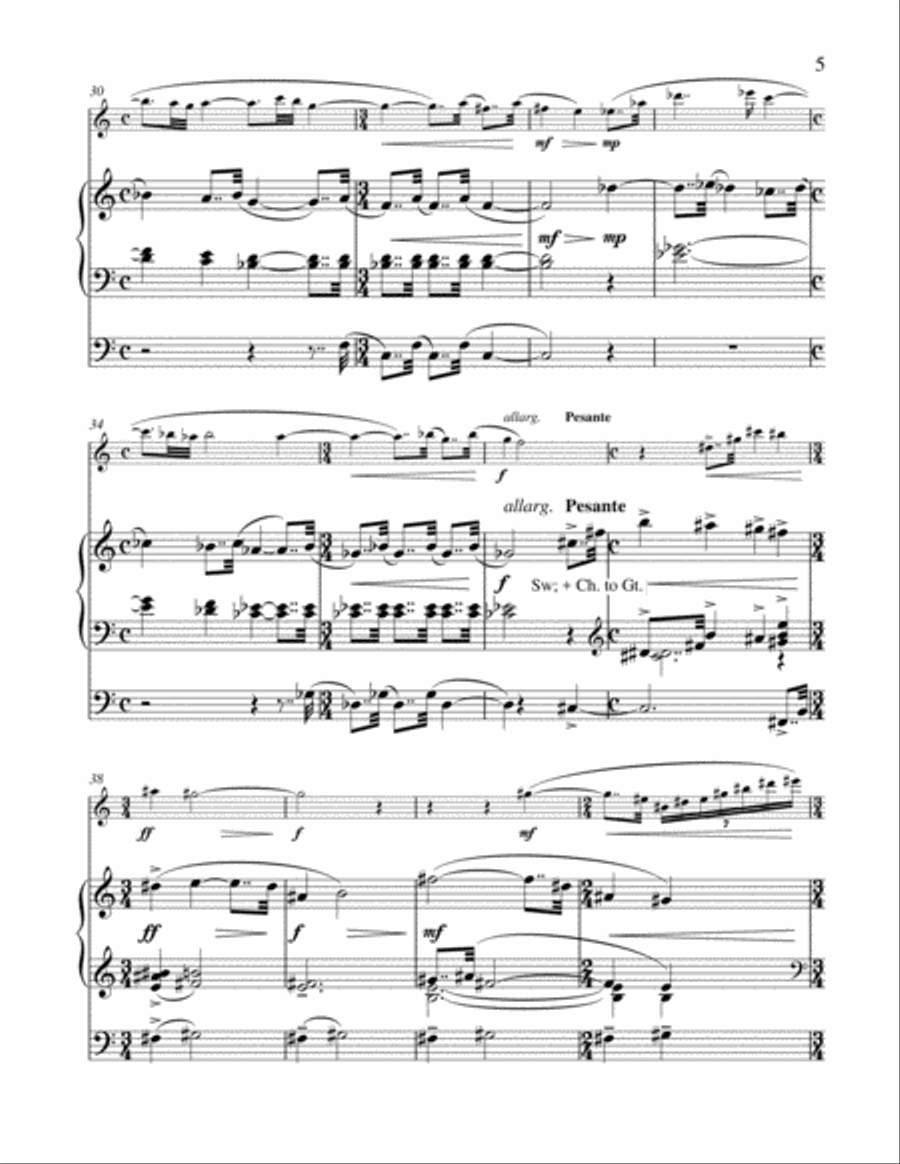 Soliloquy Soprano Saxophone scores gallery preview page 3