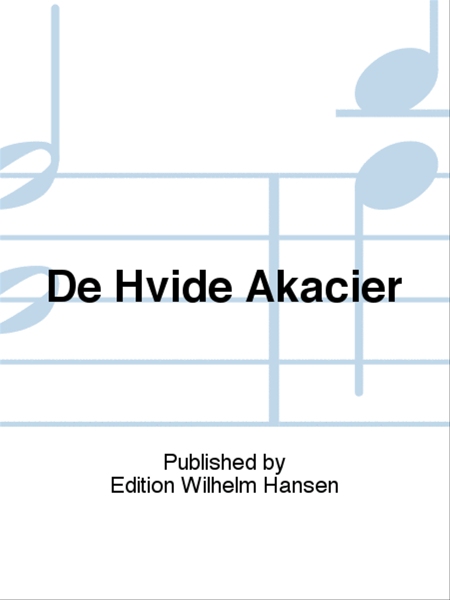 De Hvide Akacier Choir scores gallery preview page 1