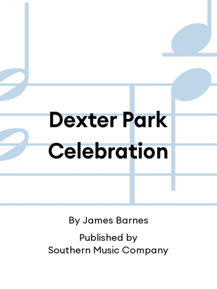 Book cover for Dexter Park Celebration