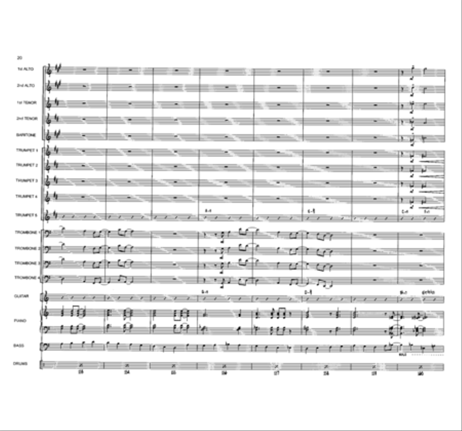 Northern Encounter Jazz Ensemble scores gallery preview page 21