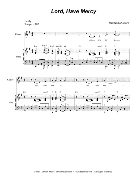 Mass of Praise and Worship (Vocal Score) (for SATB) image number null