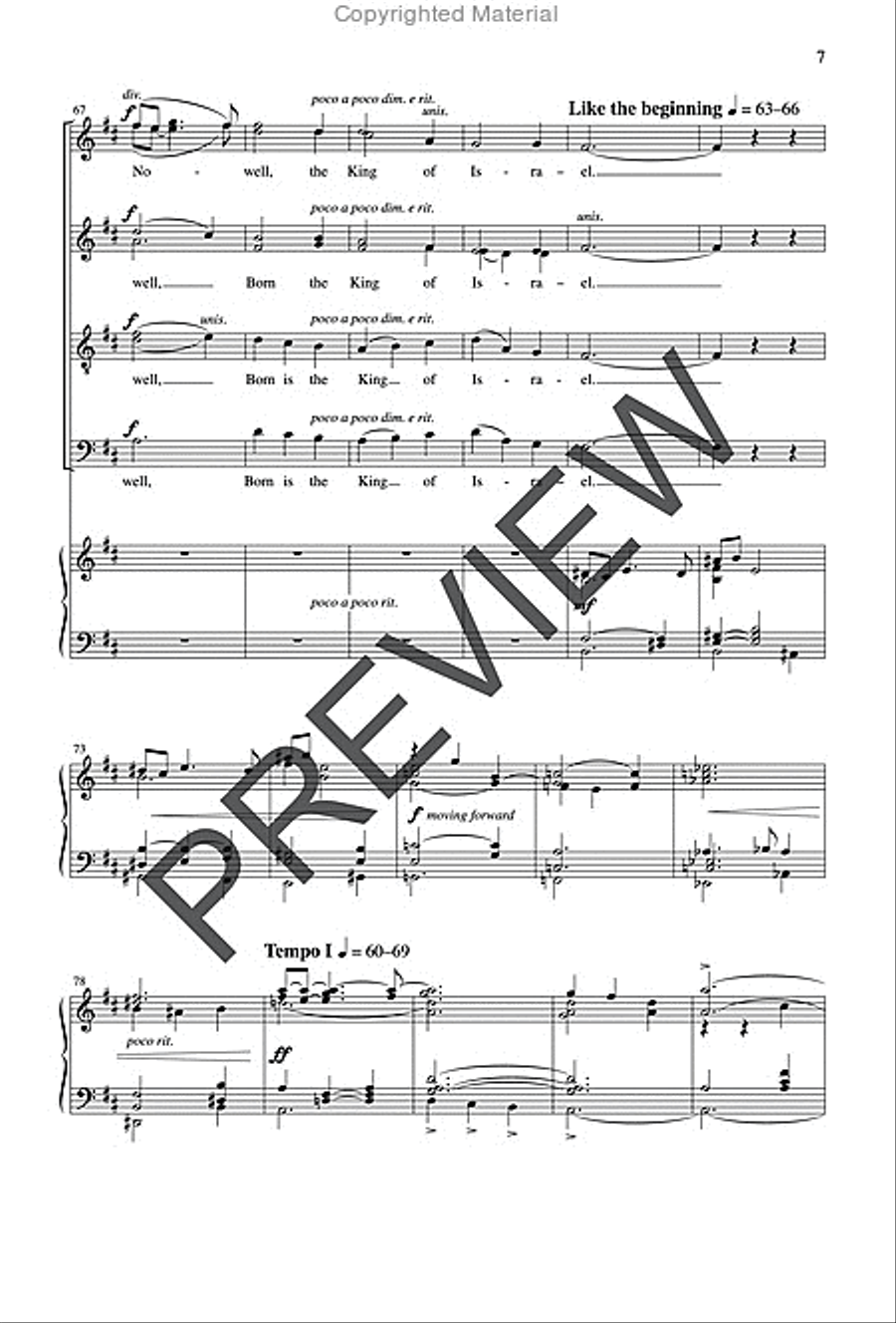 Festival First Nowell Festival First Nowell 4-Part scores gallery preview page 6