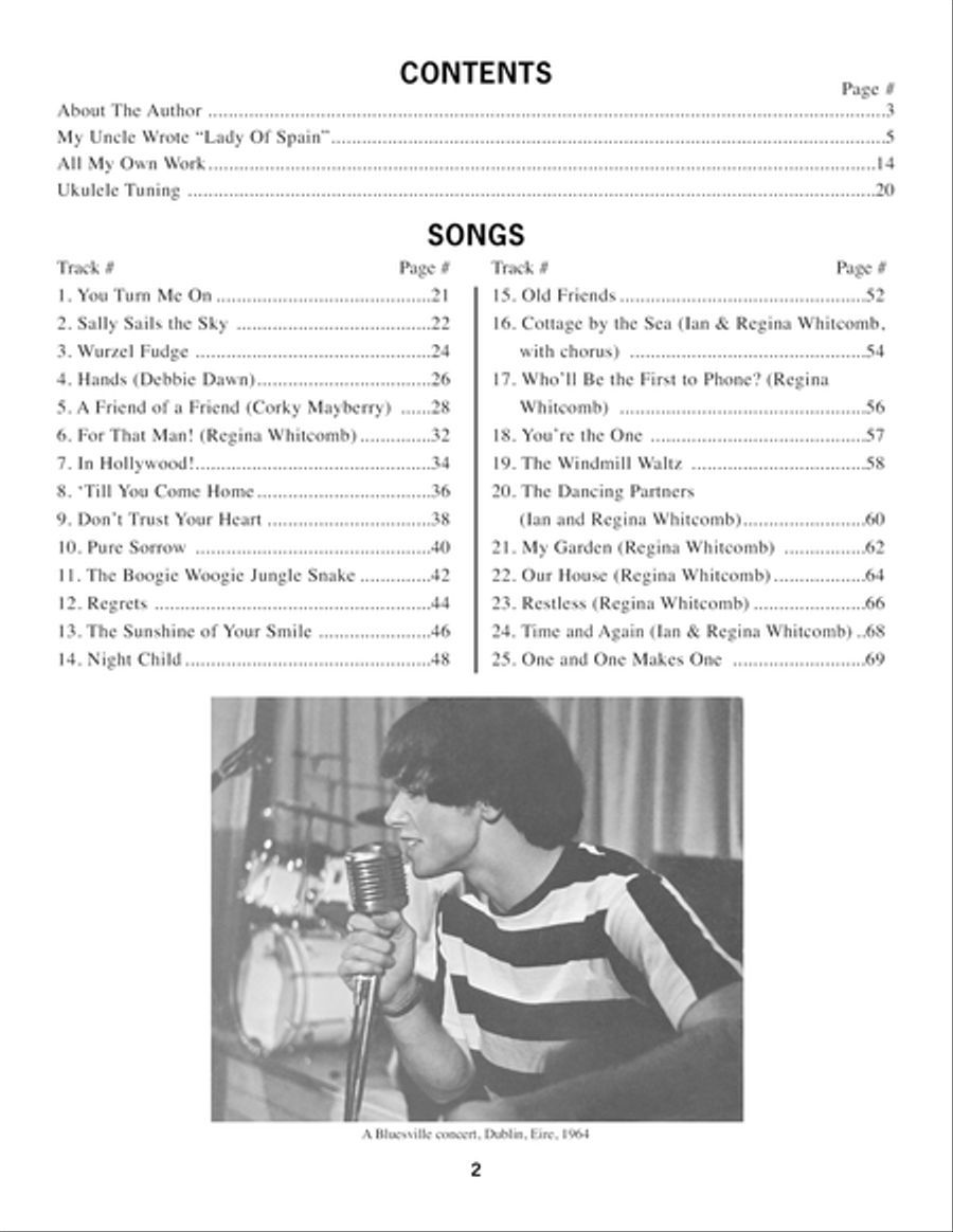 Ian Whitcomb Songbook Voice scores gallery preview page 3