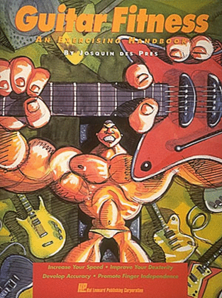 Book cover for Guitar Fitness – An Exercising Handbook