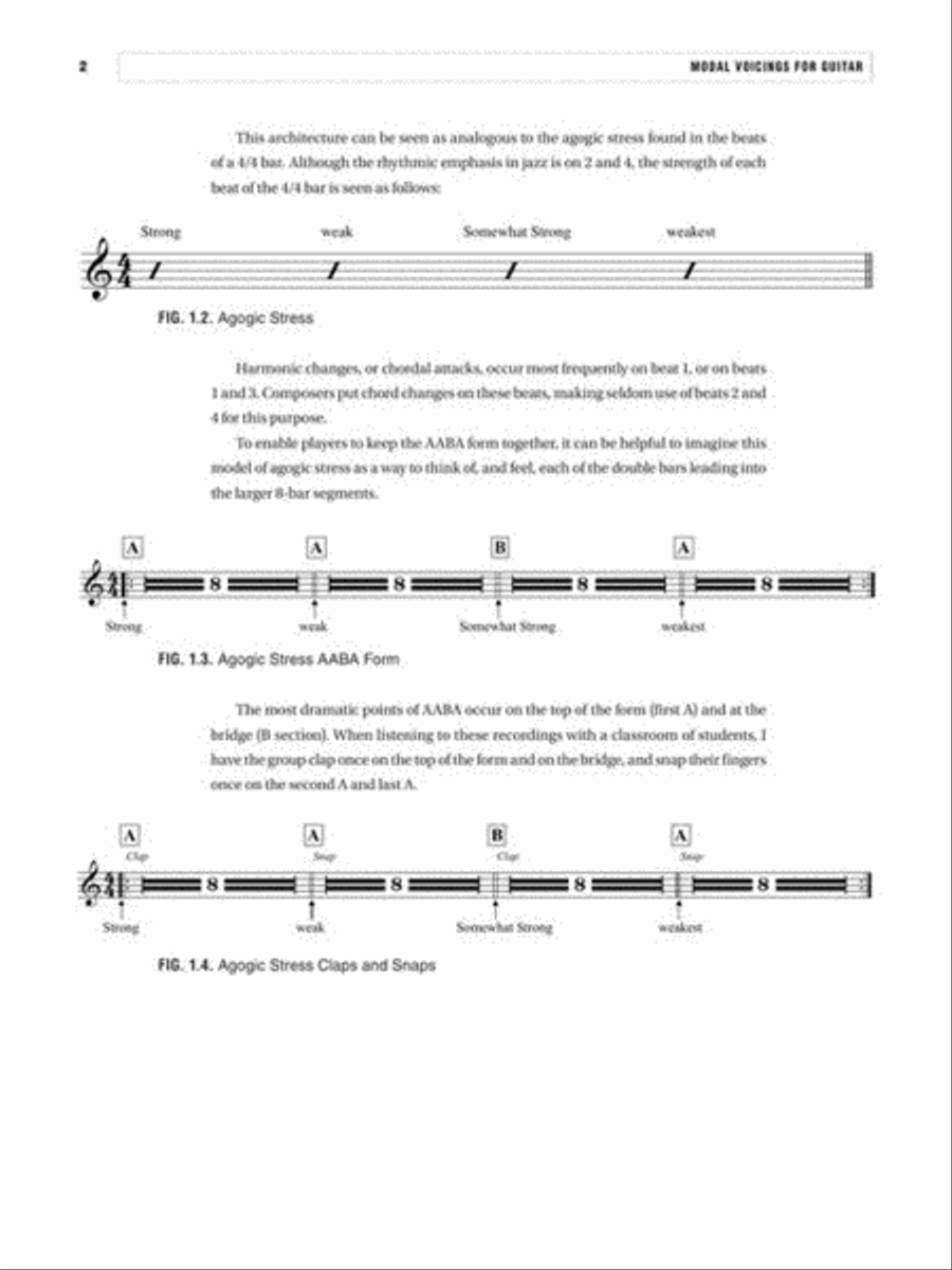 Modal Voicings for Guitar Electric Guitar scores gallery preview page 7