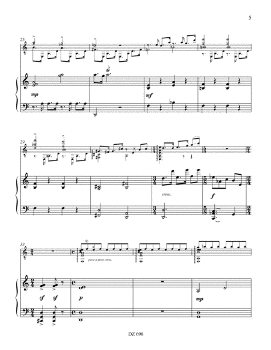 The Ocean Train The Ocean Train Classical Guitar scores gallery preview page 5