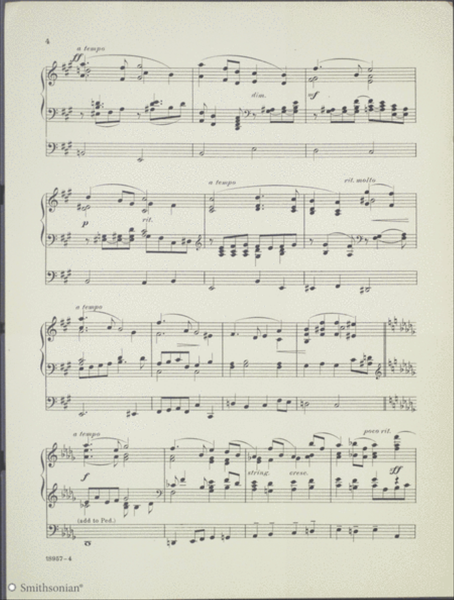 Cathedral Shadows Organ Solo scores gallery preview page 4