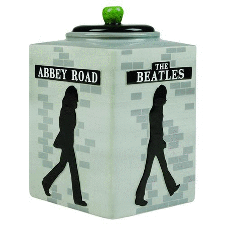 The Beatles – Abbey Road, Sculpted Ceramic Cookie Jar