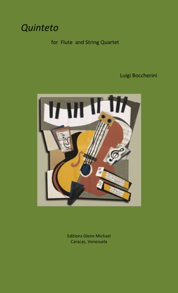 Book cover for Quintet for flute & string quartet