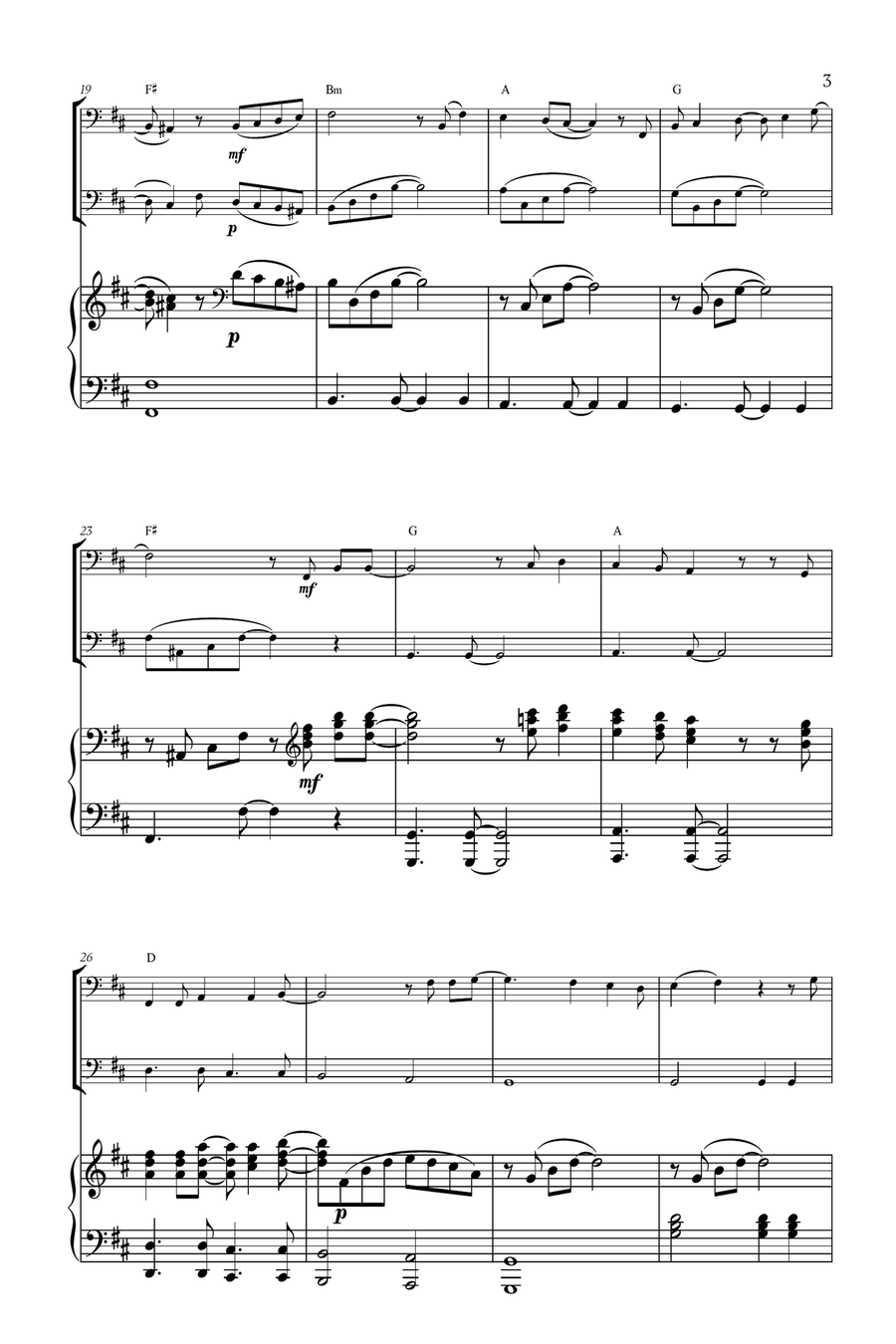 Mary, Did You Know? Bassoon scores gallery preview page 3