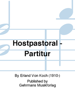 Hostpastoral - Partitur