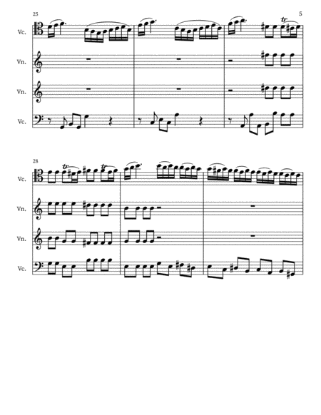 Vivaldi Cello Concerto in A Minor RV419 image number null