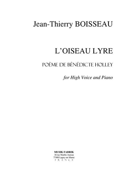L'Oiseau Lyre poeme de B.Holley