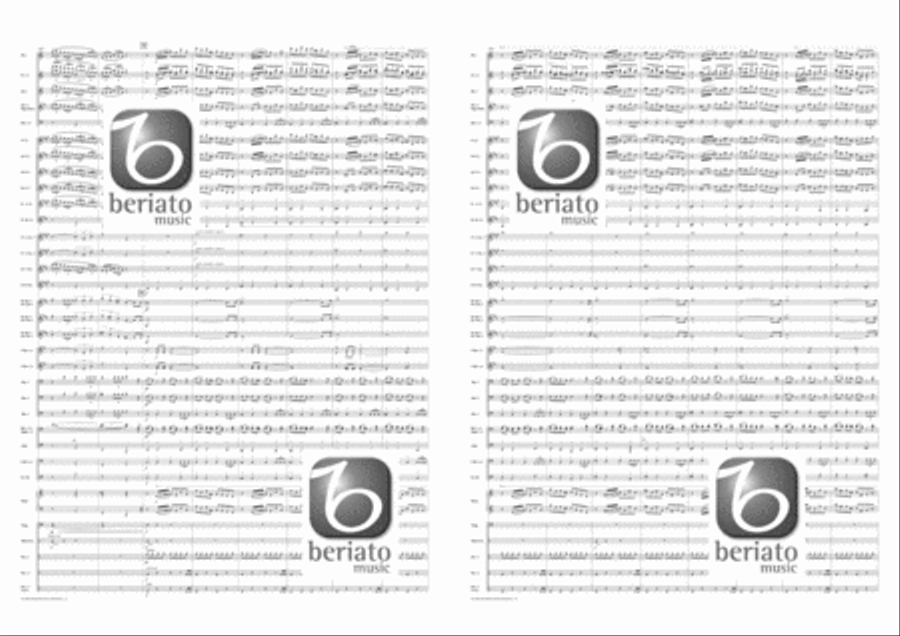 In the Shadow of Napoleon Concert Band scores gallery preview page 13