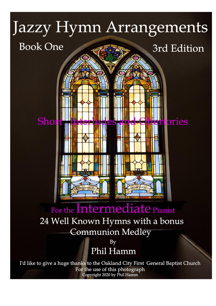 Book cover for Jazzy Hymn Arrangements Book One-3rd Edition