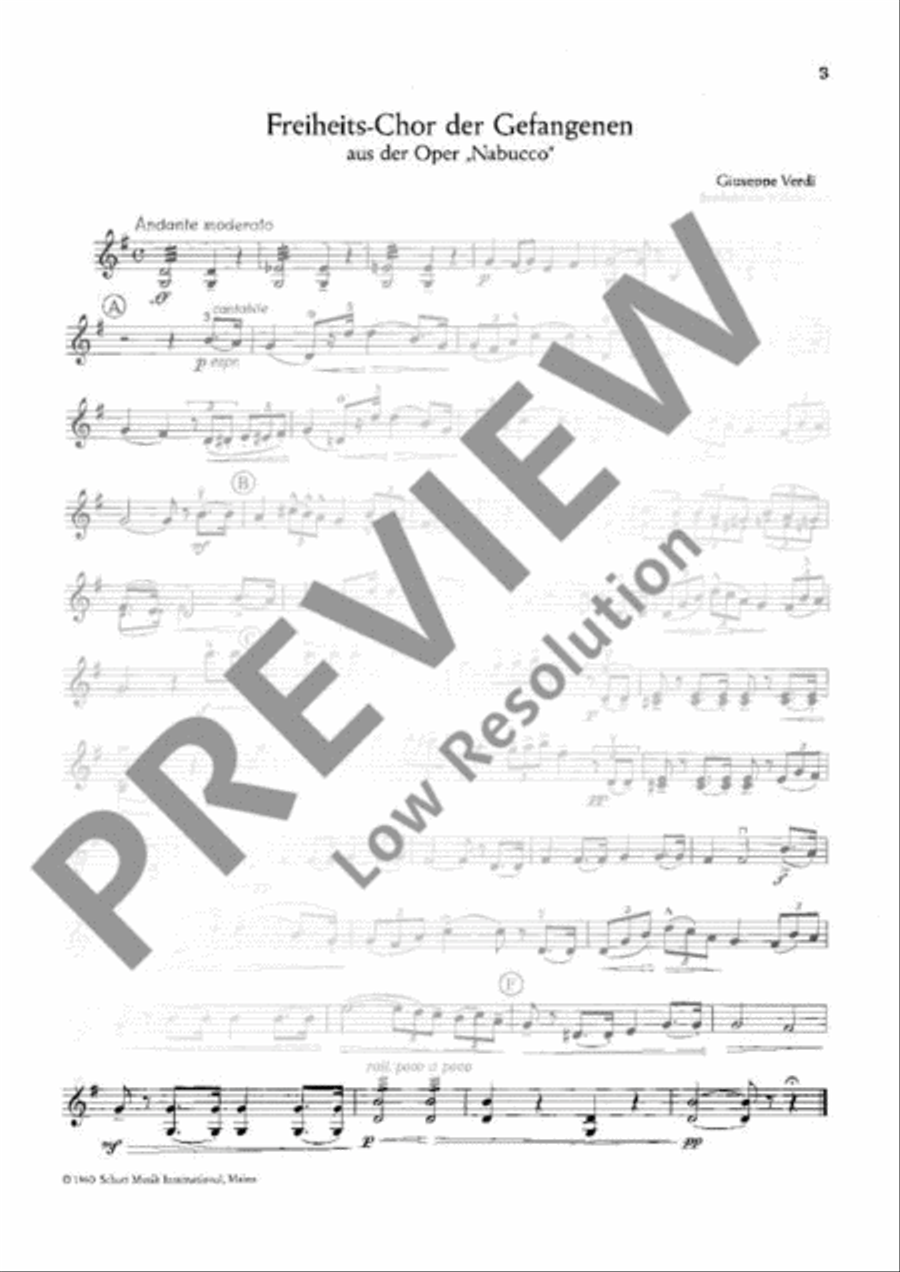 Unterhaltungskonzert Unterhaltungskonzert Violin scores gallery preview page 4